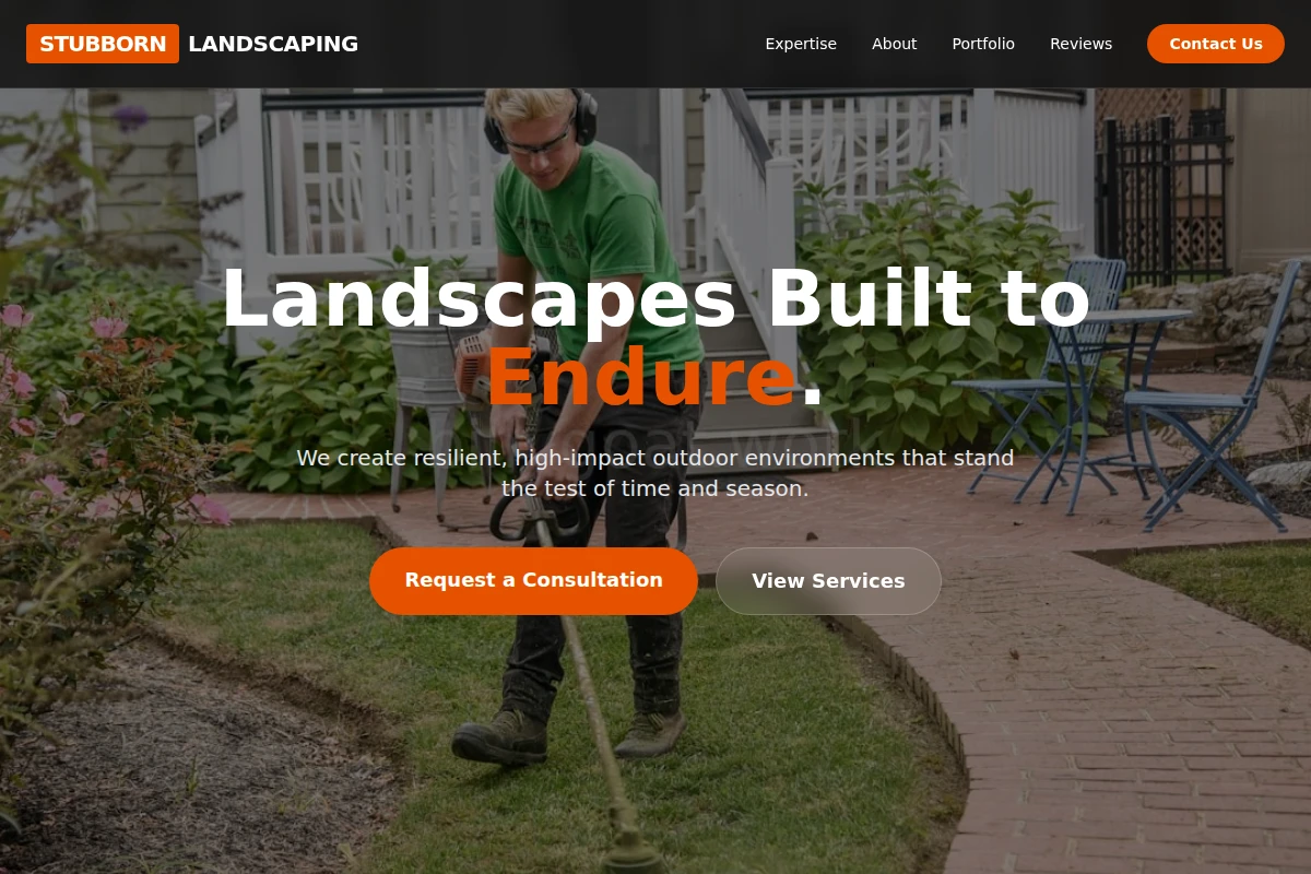 Stubborn Landscaping