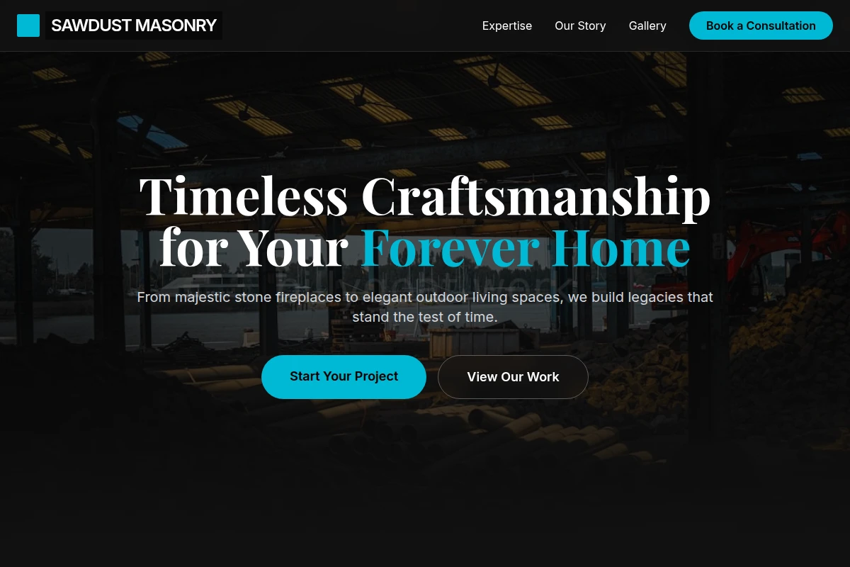 Sawdust Masonry
